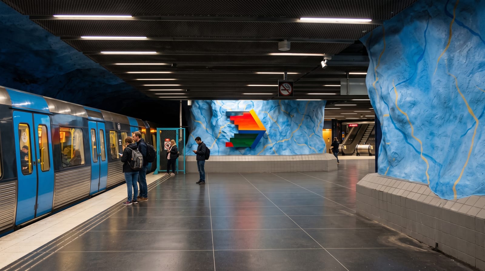 Stockholm Metro Art