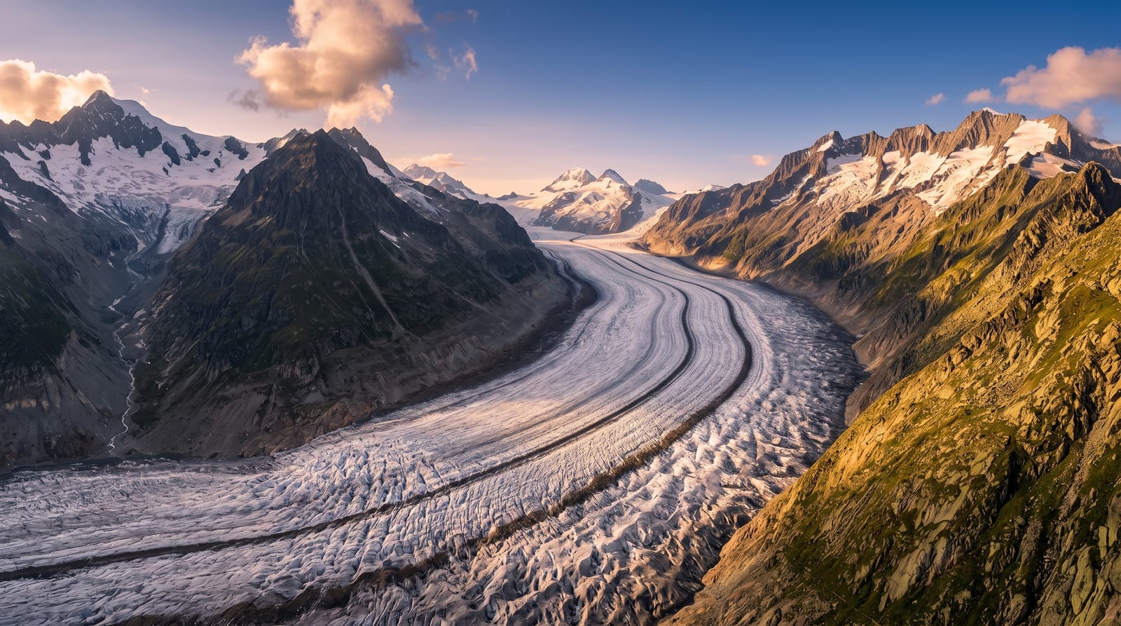 The Aletsch Glacier