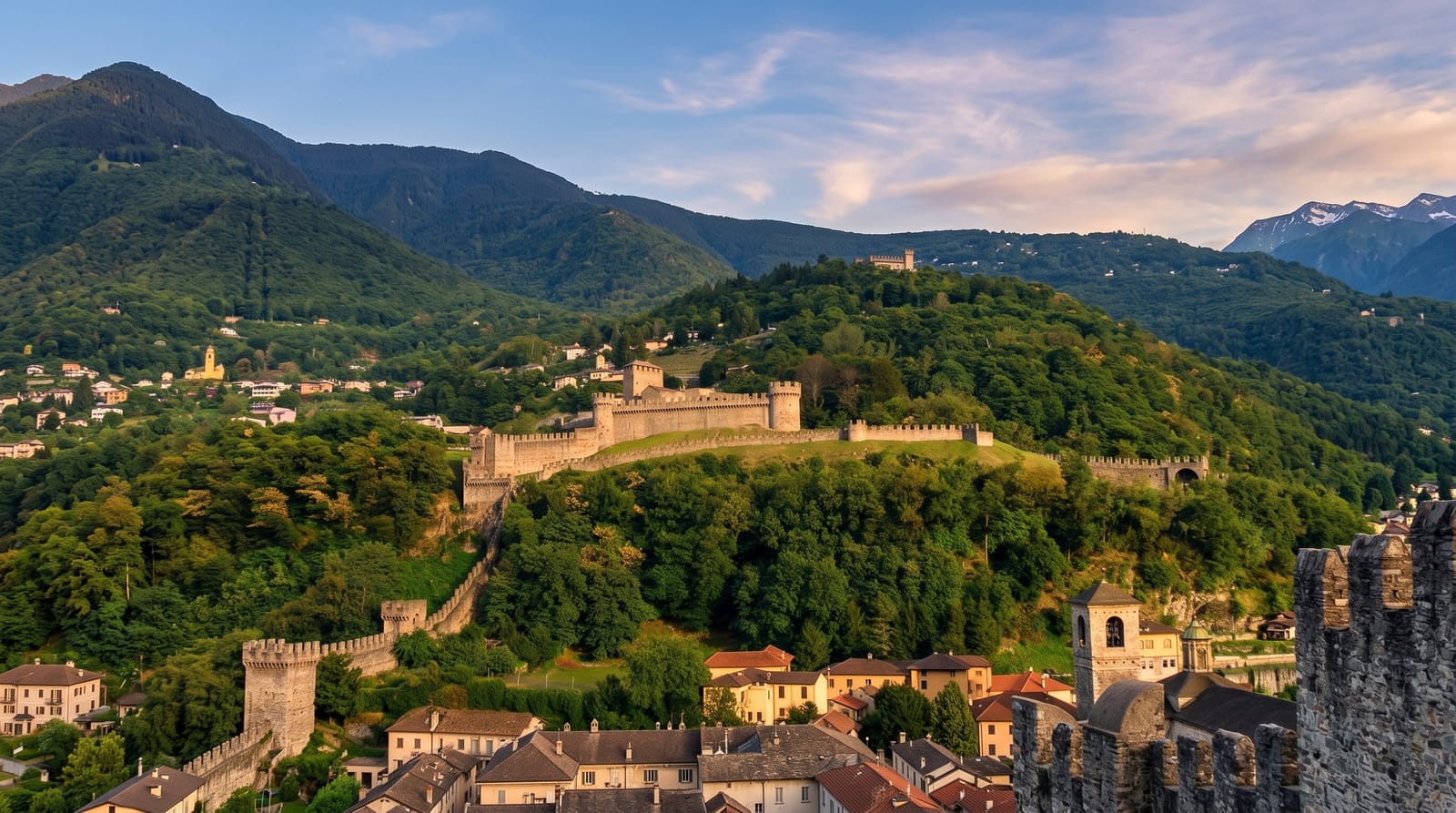 The Castles of Bellinzona