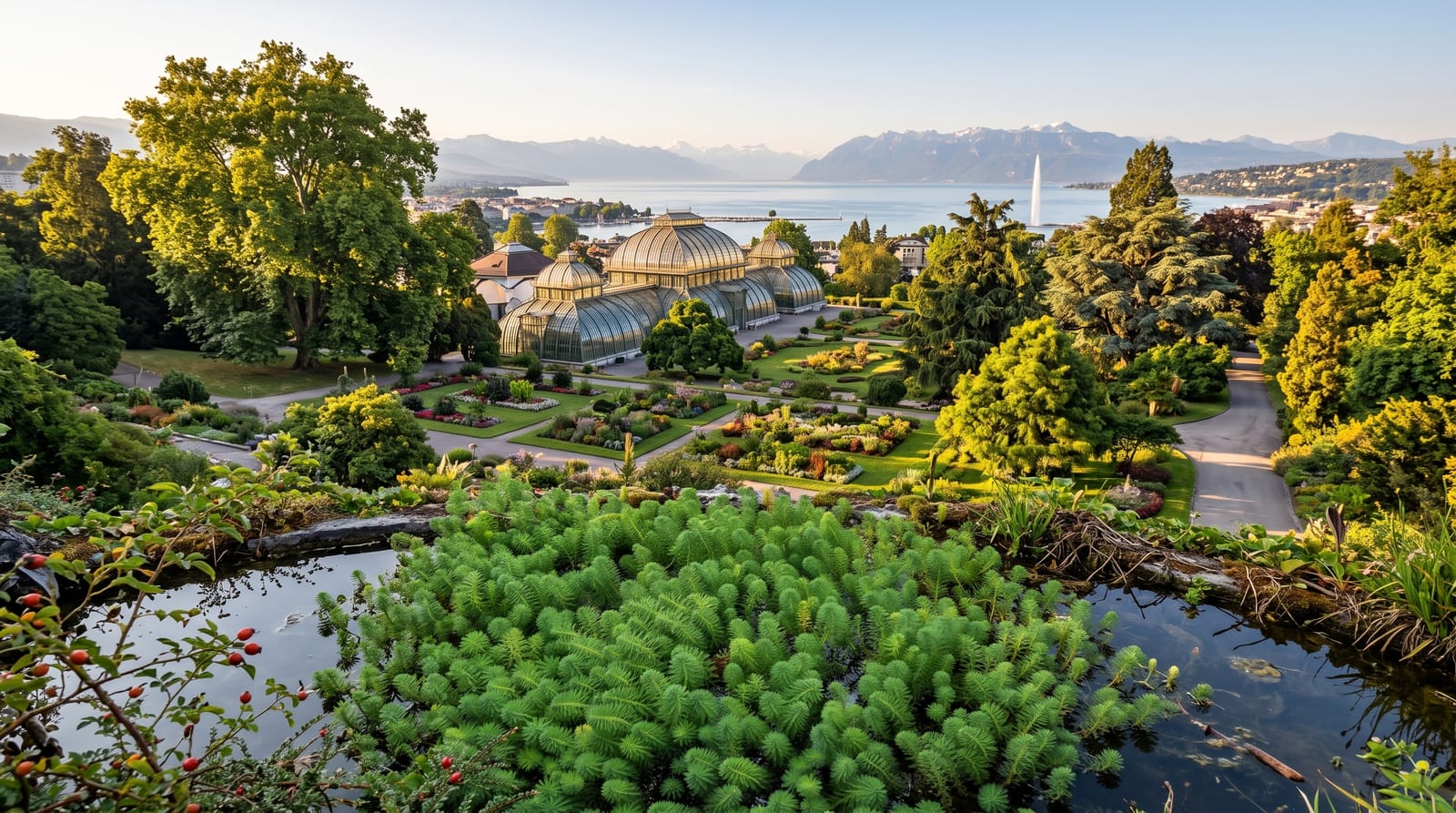 The Geneva Botanical Garden