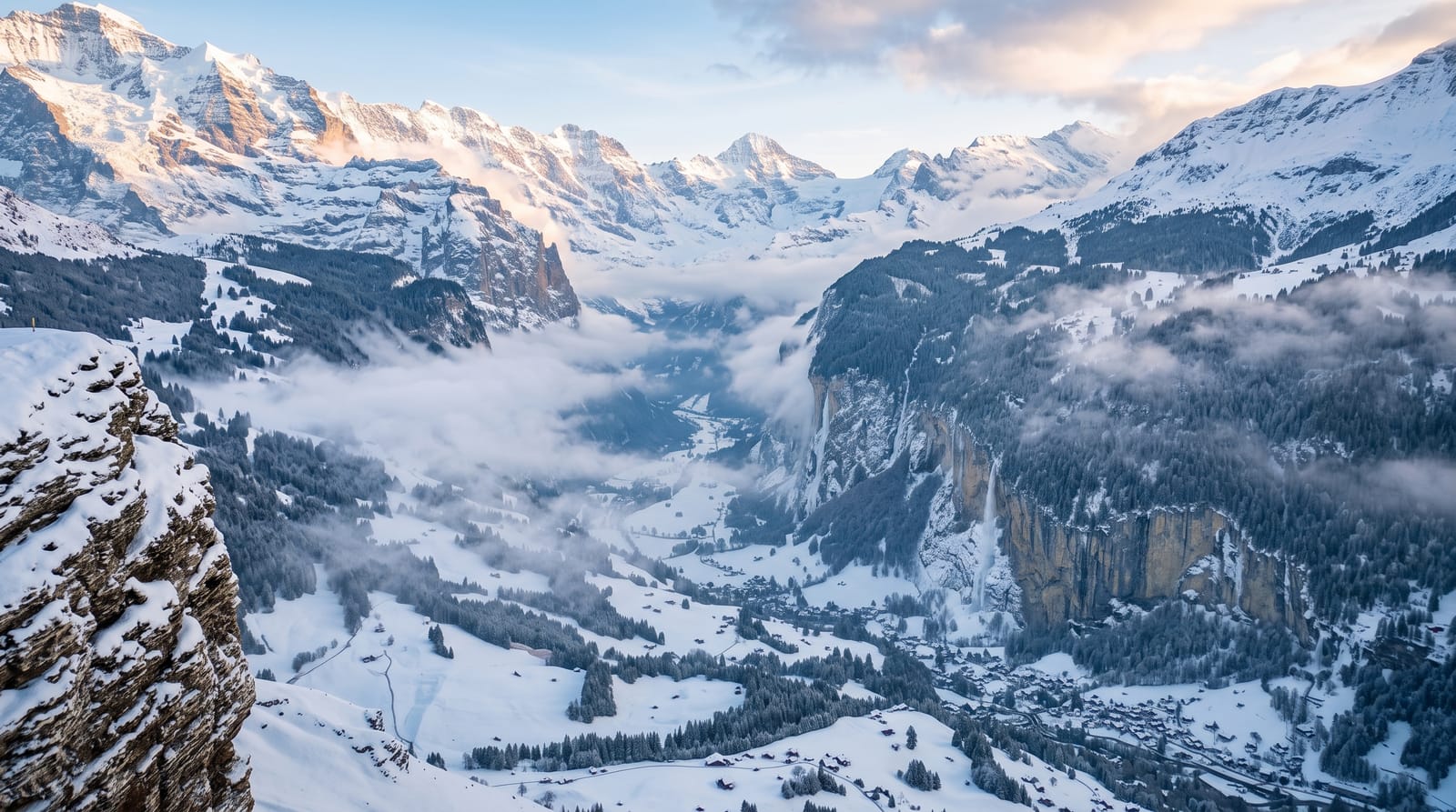 The Lauterbrunnen Valley