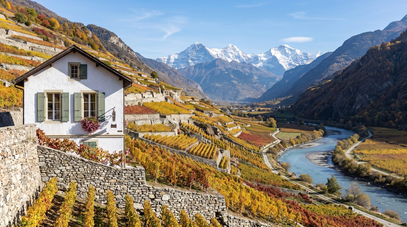 The Valais Wine Region