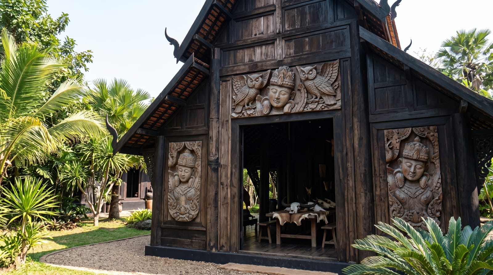 Baan Dam, the Black House