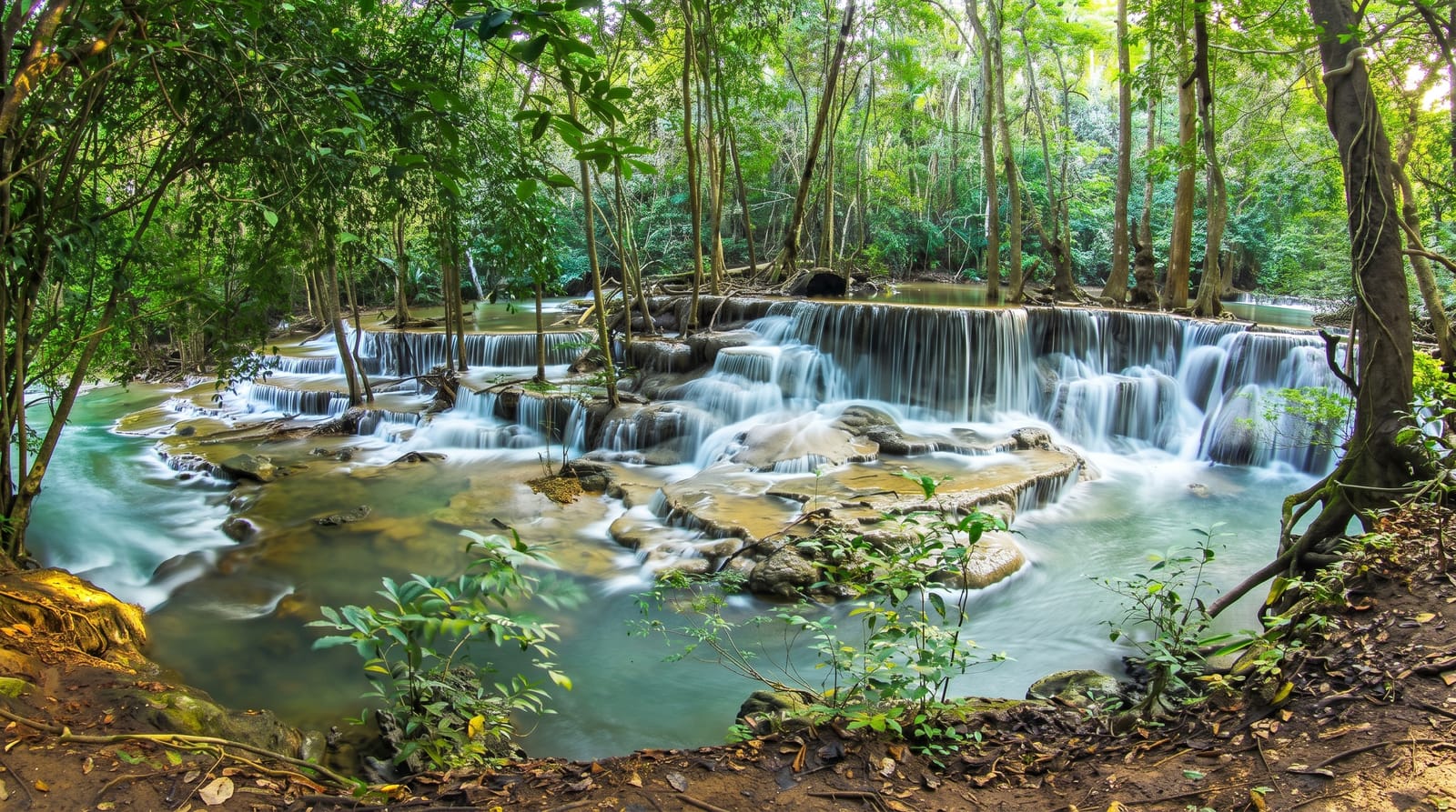 Huai Mae Khamin Waterfall