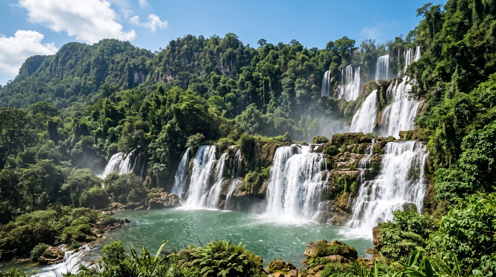 Thi Lo Su Waterfall