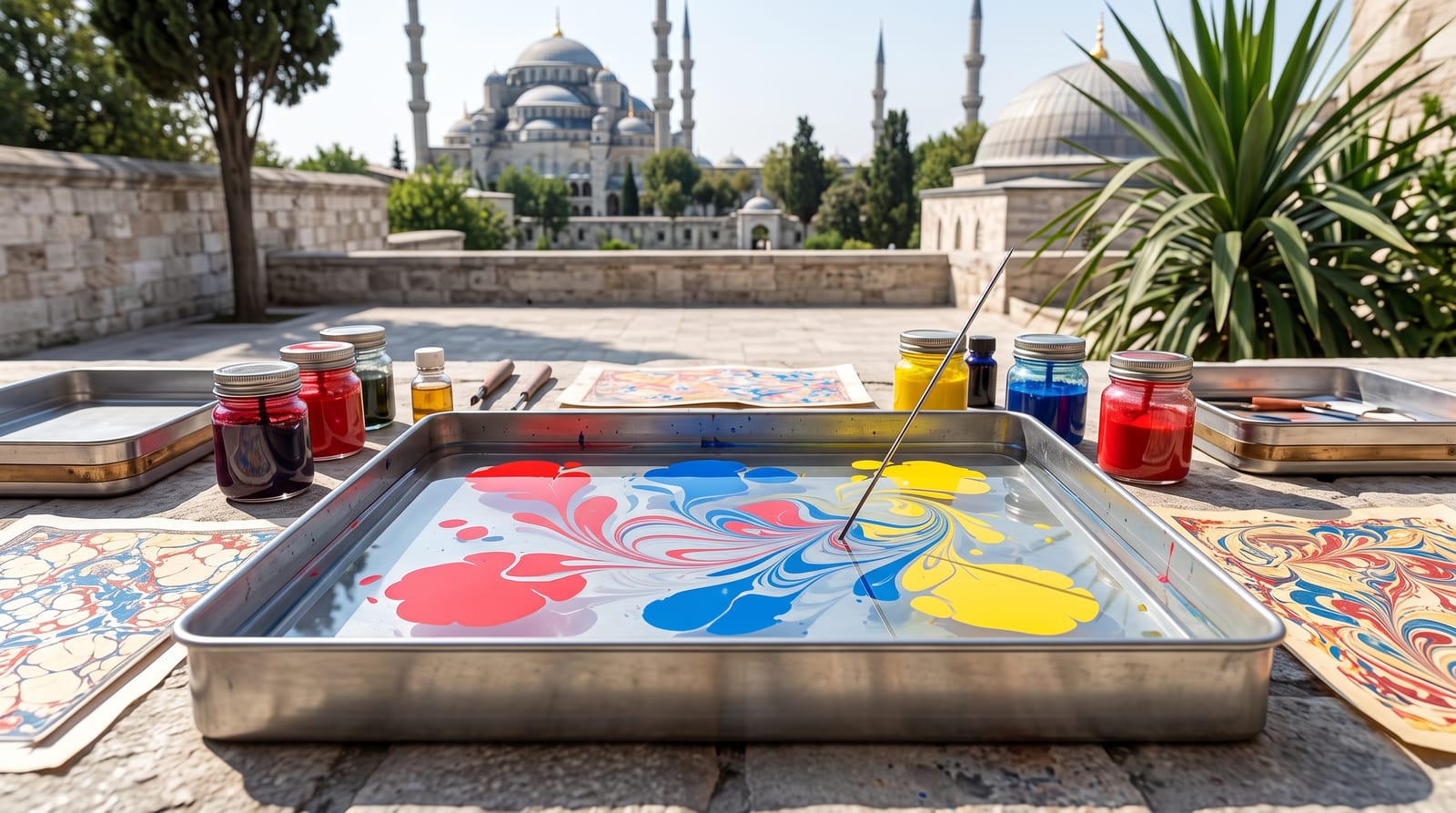 Ebru, the Art of Marbling
