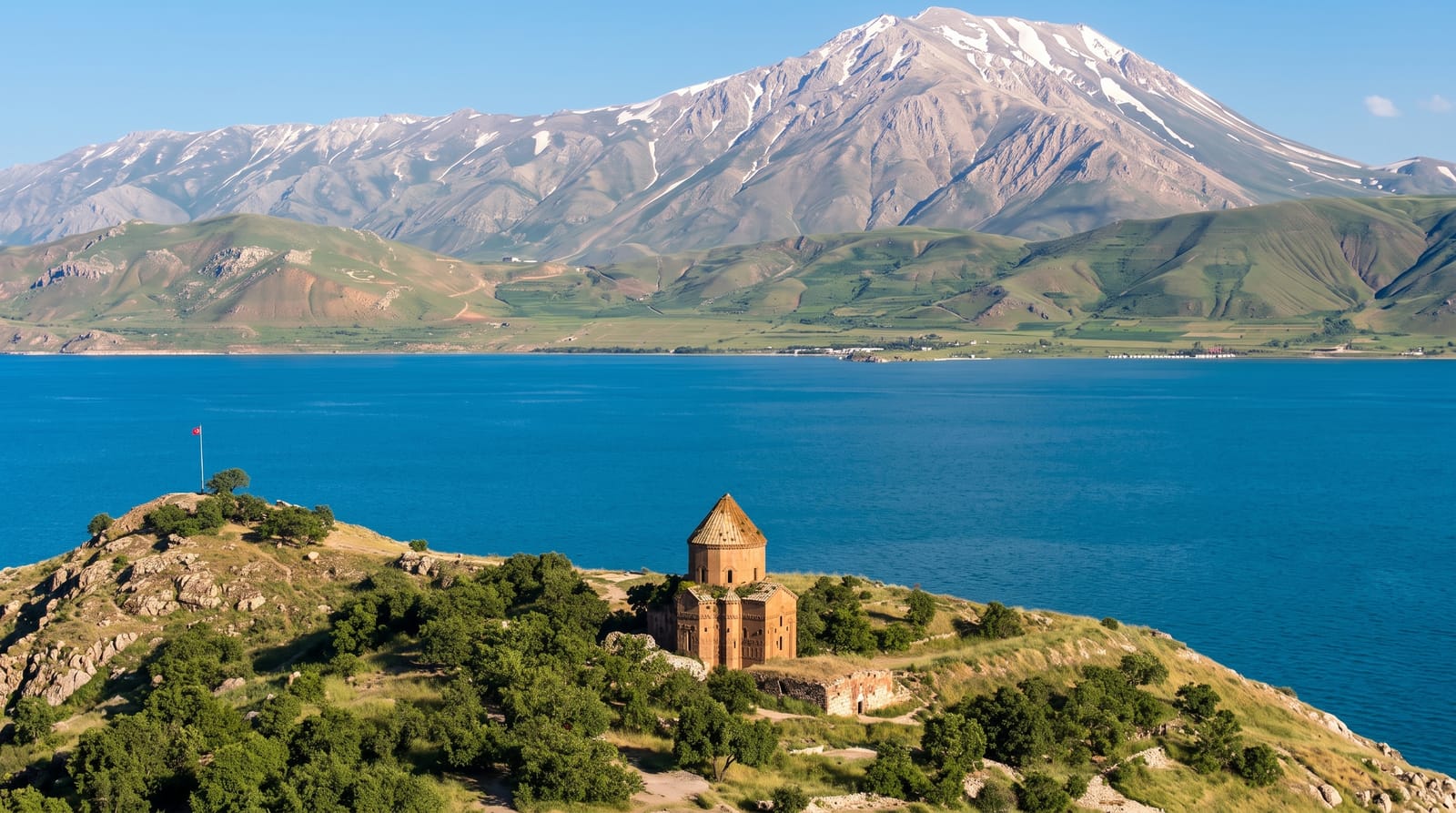 Lake Van and Akdamar Island