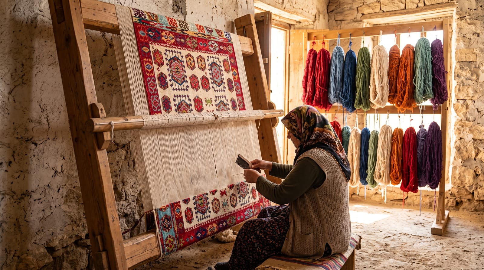 Turkish Carpet and Kilim Weaving