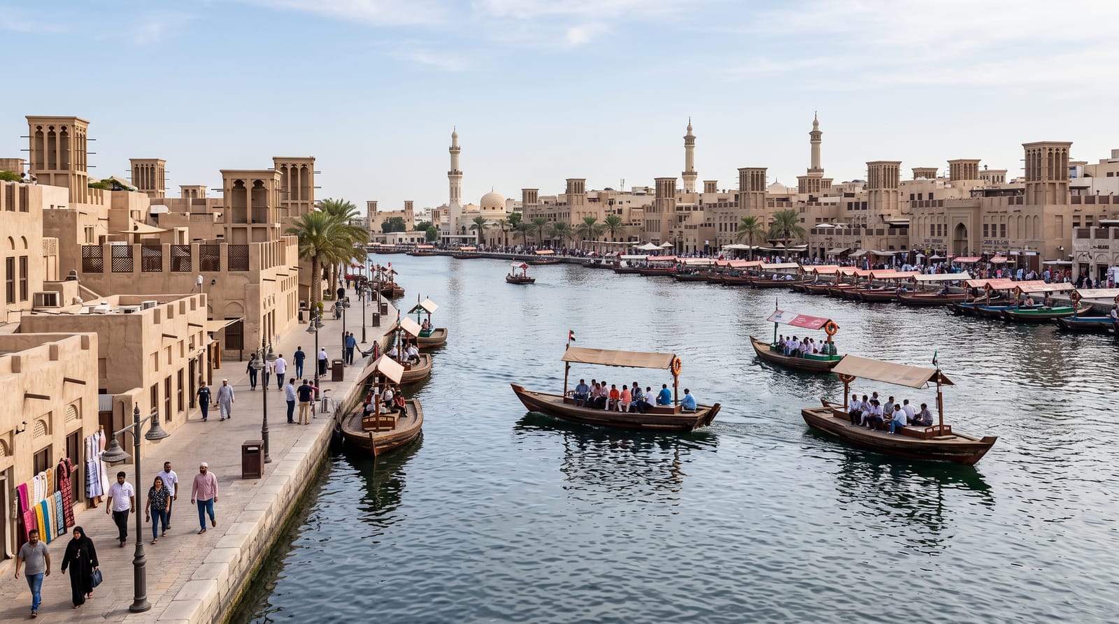 Old Dubai and the Souks