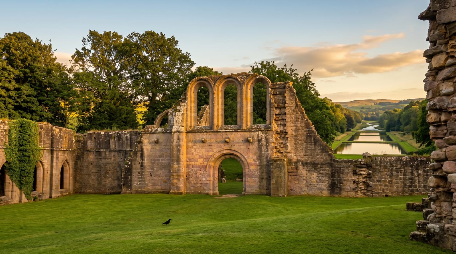 Fountains Abbey and Studley Royal