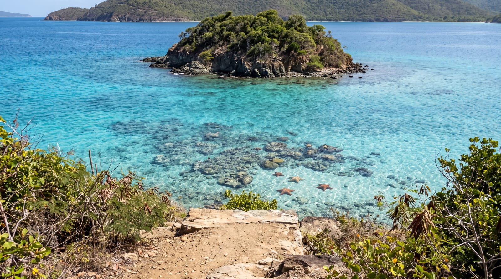 Leinster Bay and Waterlemon Cay