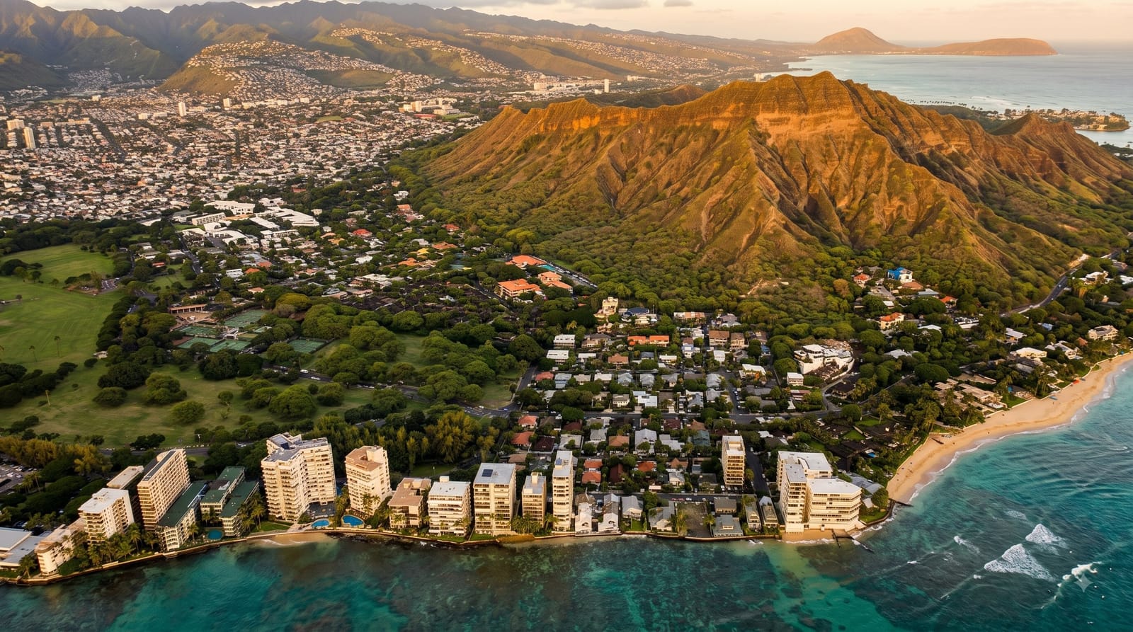 Honolulu and Waikīkī