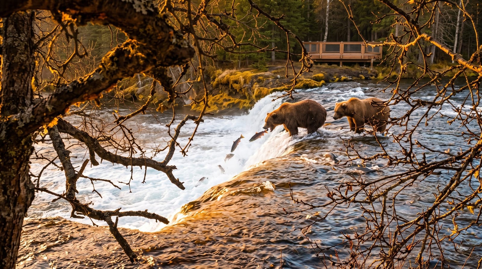 Katmai and Brooks Falls