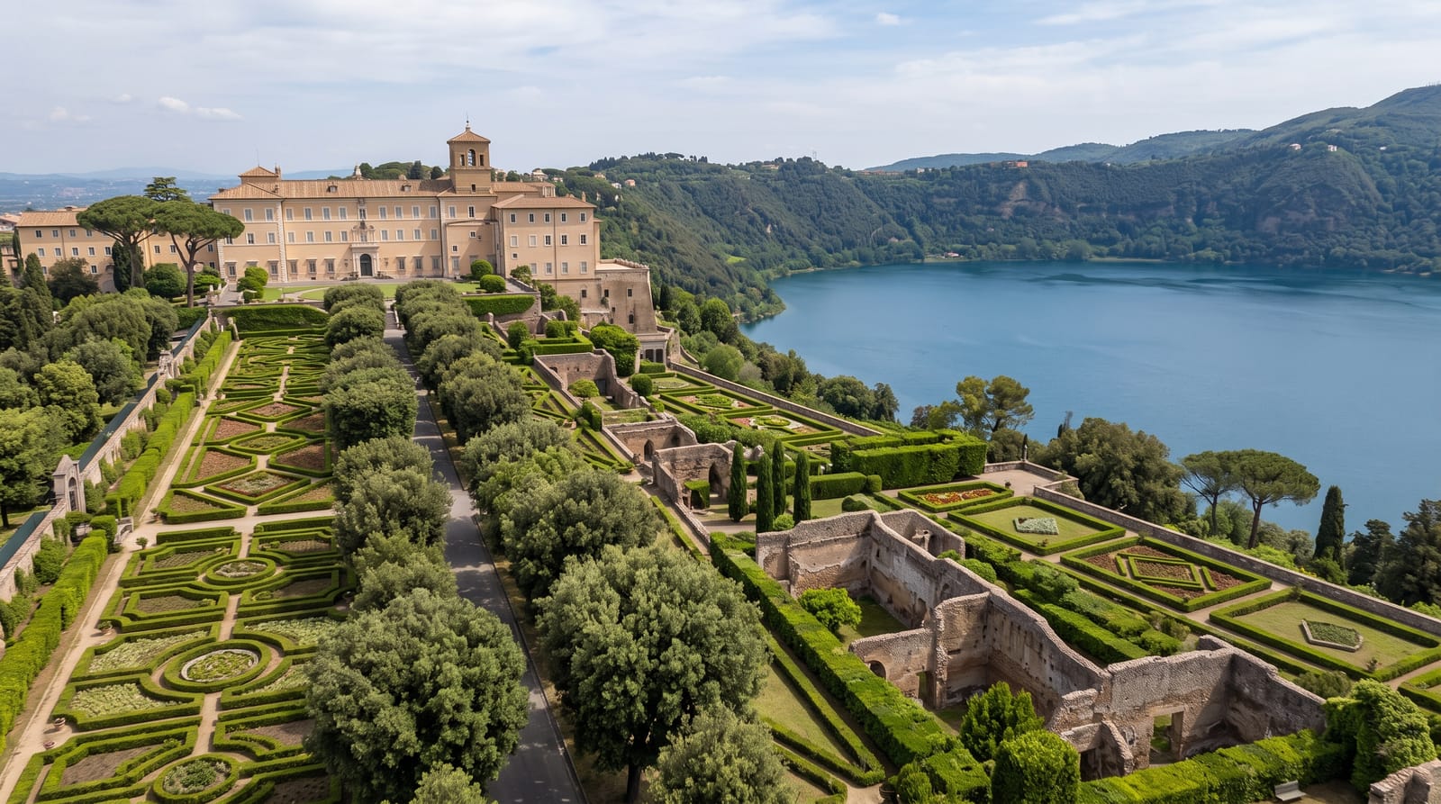 The Papal Villas of Castel Gandolfo