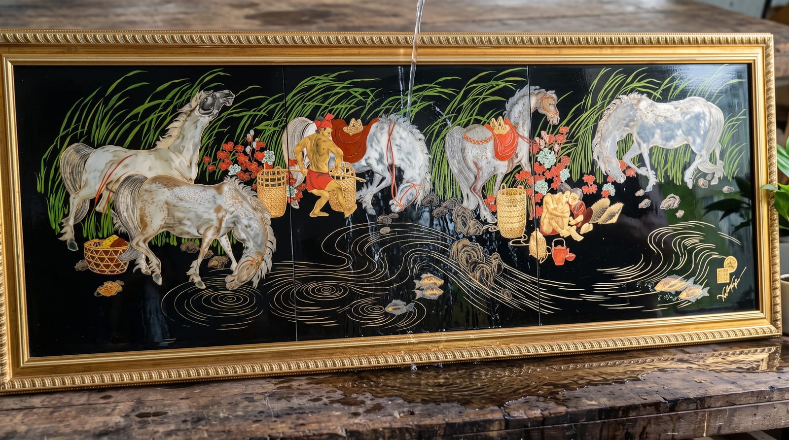 Tranh sơn mài Việt Nam